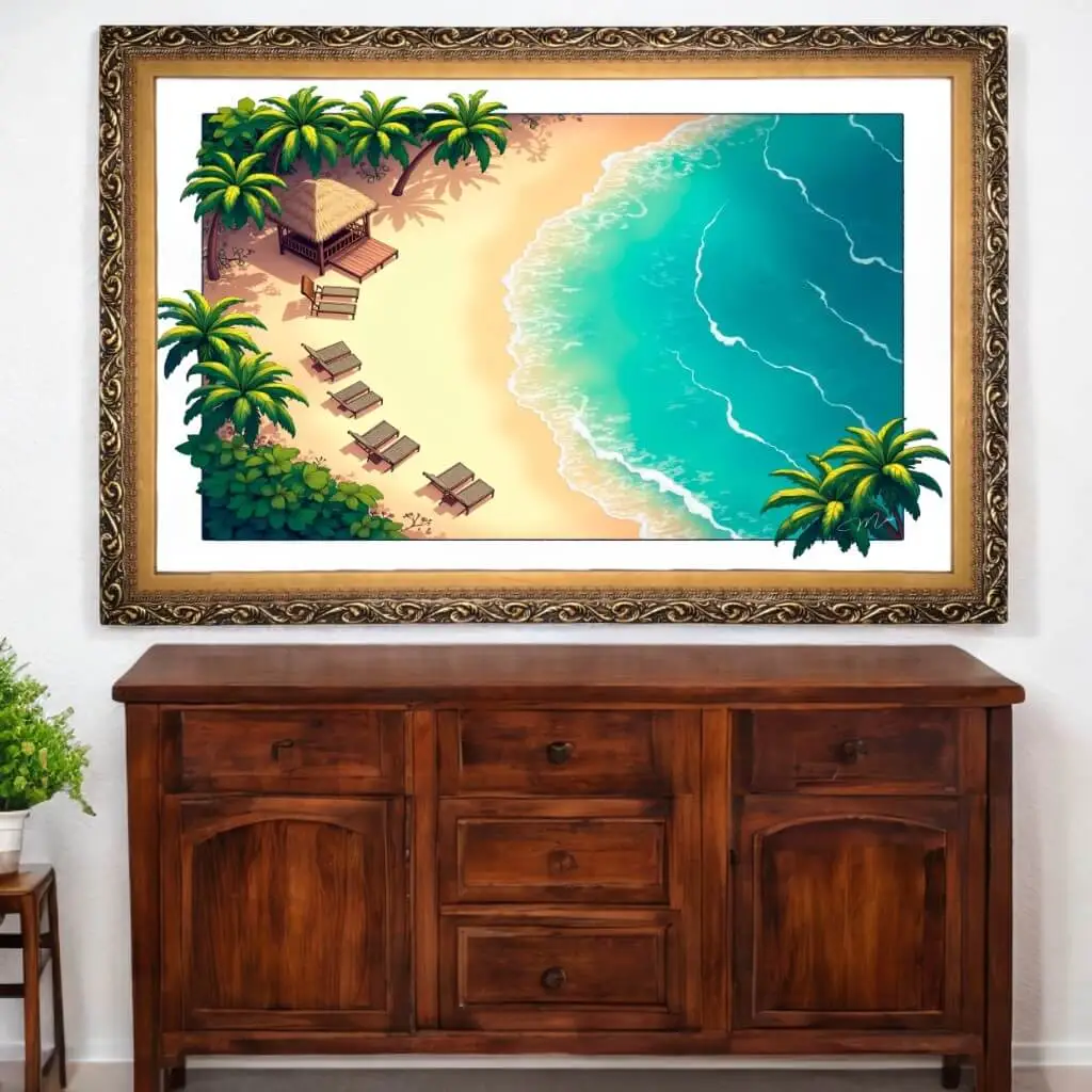 Quadro Decorativo Praia - Big's - Imagem 2