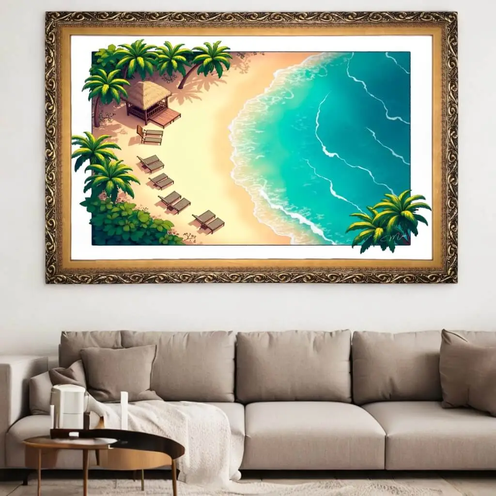 Quadro Decorativo Praia - Big's - Imagem 3