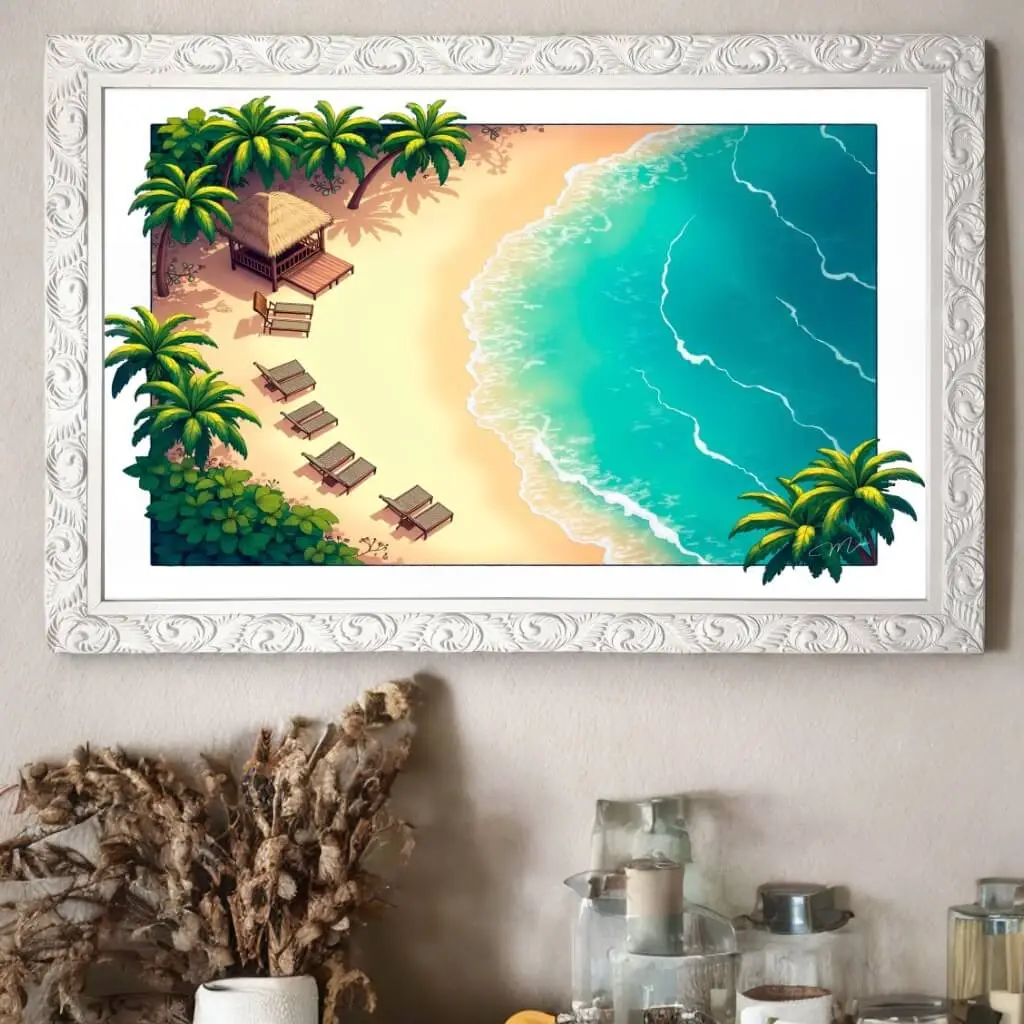 Quadro Decorativo Praia - Big's - Imagem 4