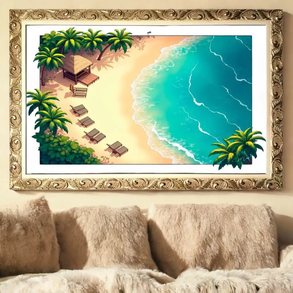 Quadro Decorativo Praia - Big's - Imagem 6