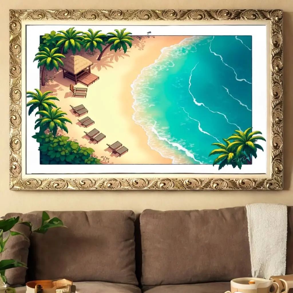 Quadro Decorativo Praia - Big's - Imagem 8