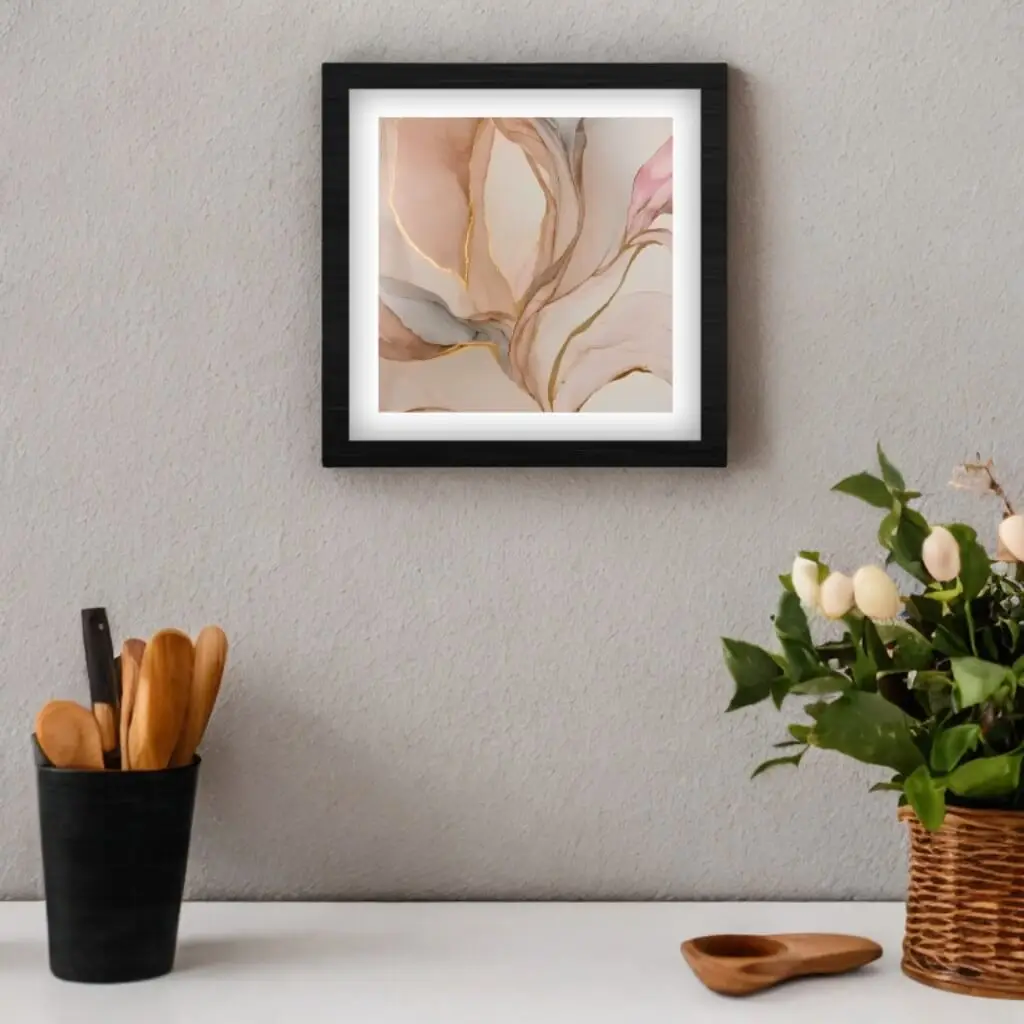 QQ3 Quadro-Quadrado-Abstrato-Moderno-Rosado