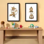 Kit-2-Quadros-Infantil-Animaizinhos-de-Circo