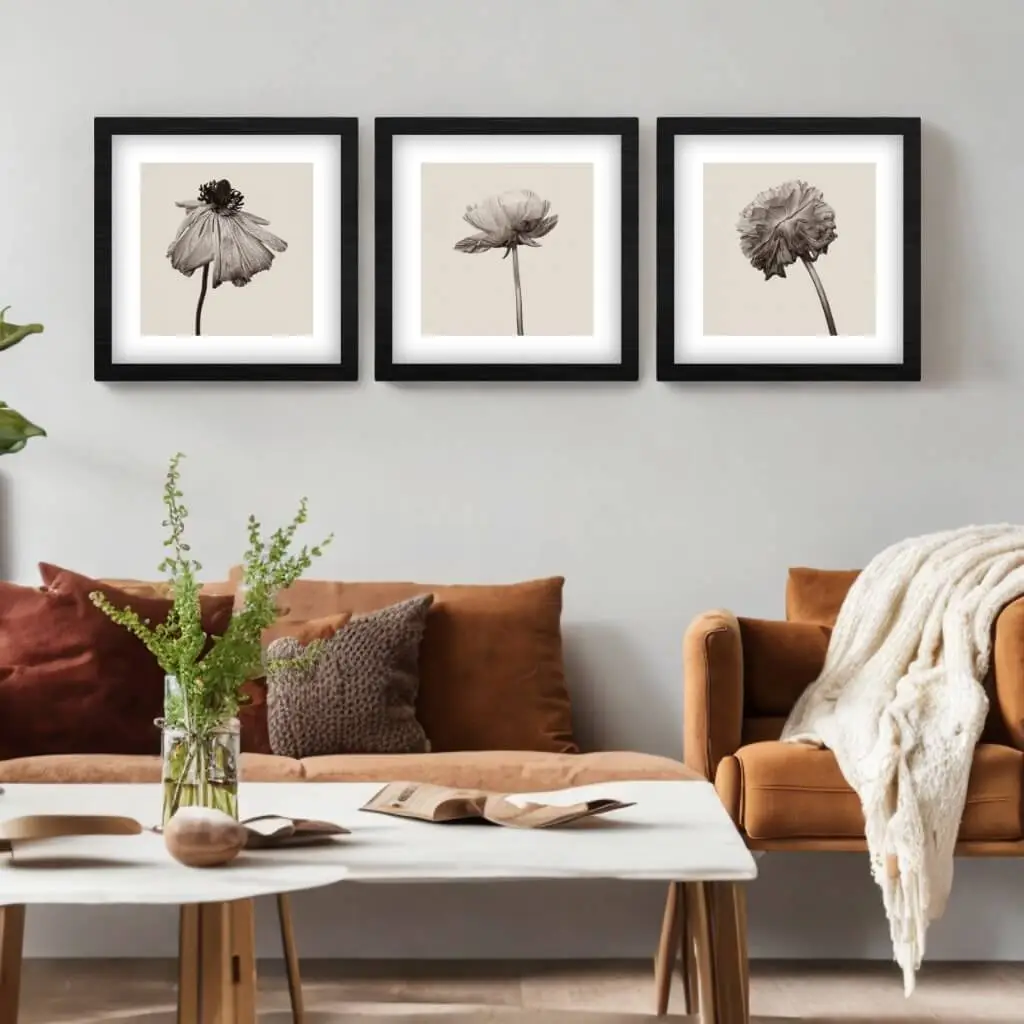 Kit-3-Quadros-Quadrados-Flores-Só