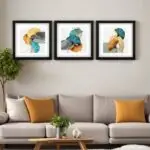 Kit-3-Quadros-Quadrados-Abstrato-Moderno!