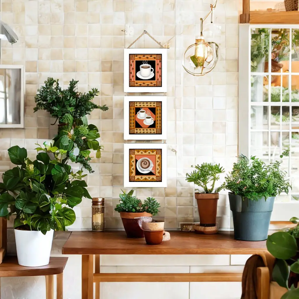 Trio Cordinha Xícaras de café - Imagem 2