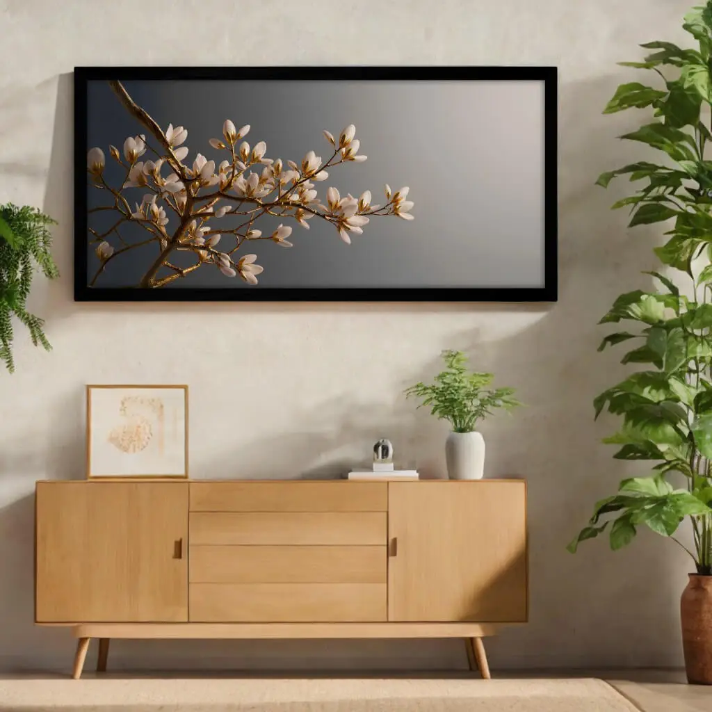 Quadro Panorâmico Galho da vida