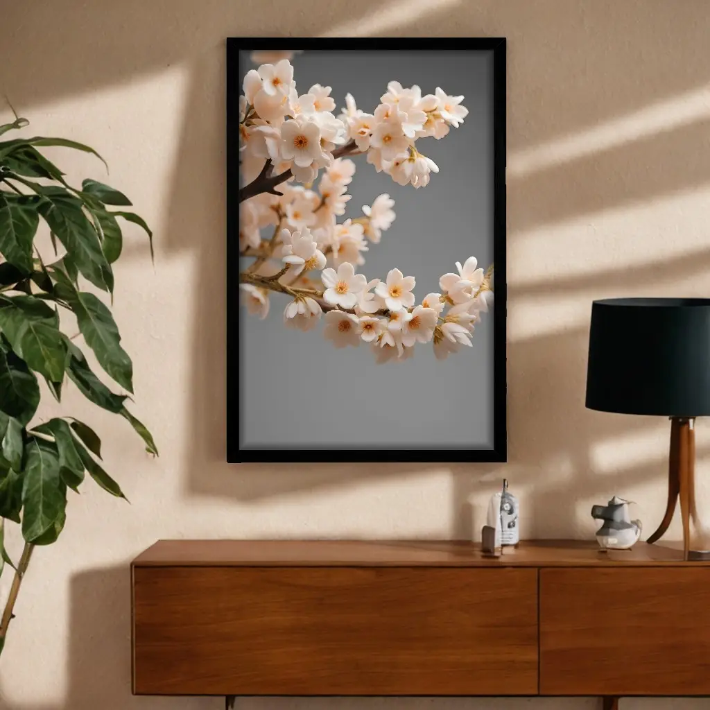 Quadro Floral de Sakura - Big's - Imagem 3