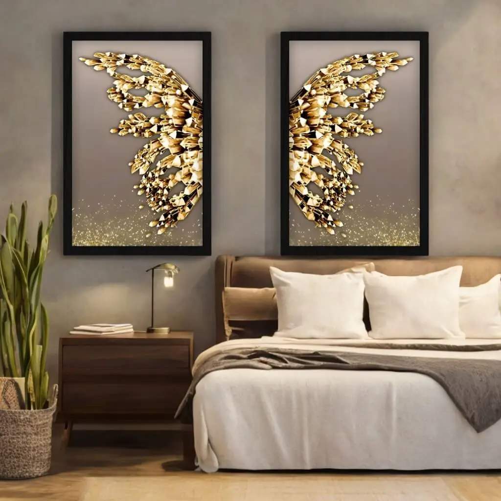 Kit-2-Quadros-Asas-Divinas-Ouro