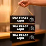 Placas 3 Partes Personalizadas