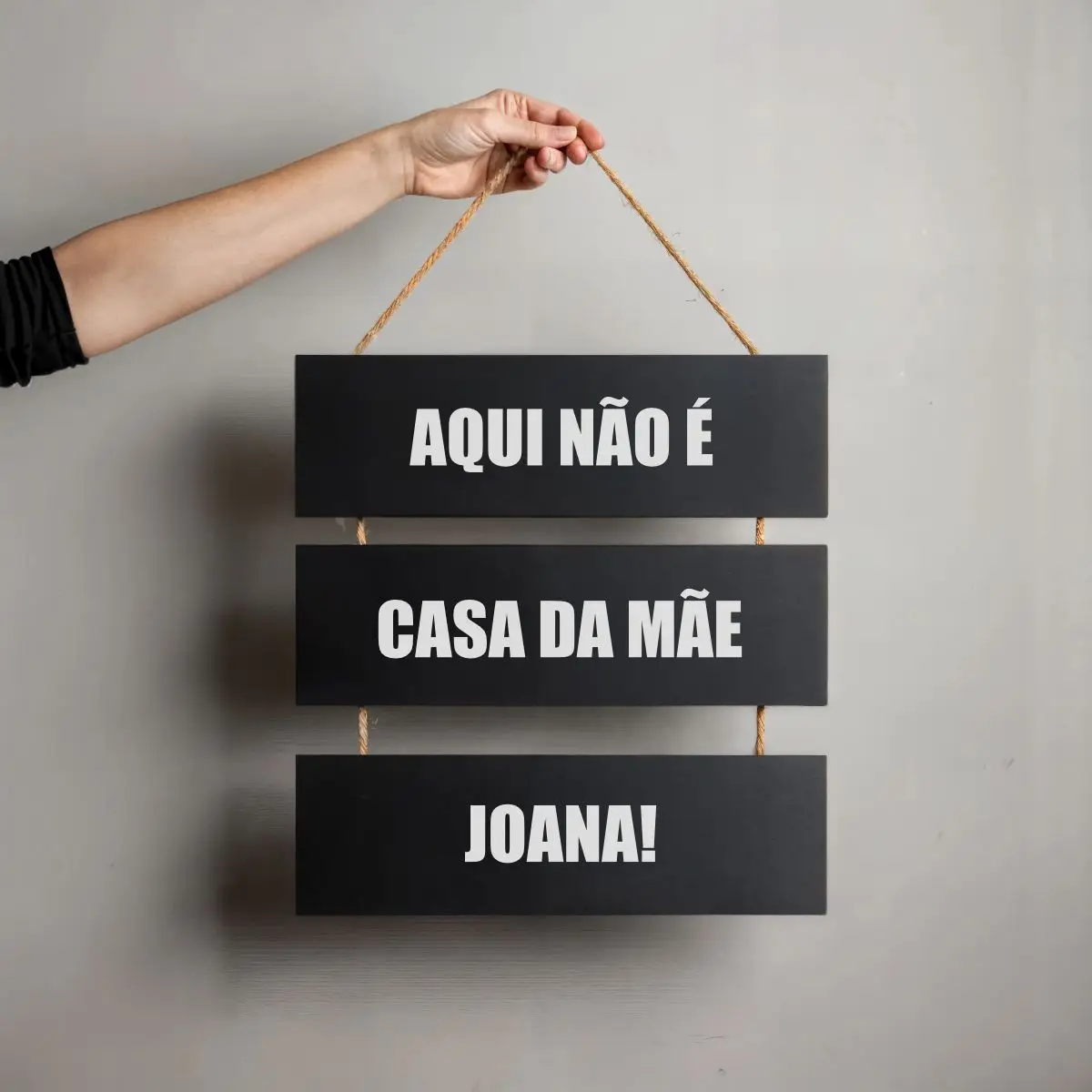 Placa 3 Partes - Casa da Mãe Joana - Imagem 1