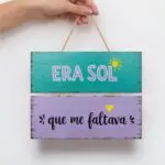 Placa 2 Partes - Era sol