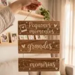 Placa 3 Partes - Pequenos momentos