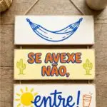 Placa 3 Partes - SE AVEXE NÃO