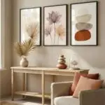 Kit 3 Quadros - Boho Chic Minimalista