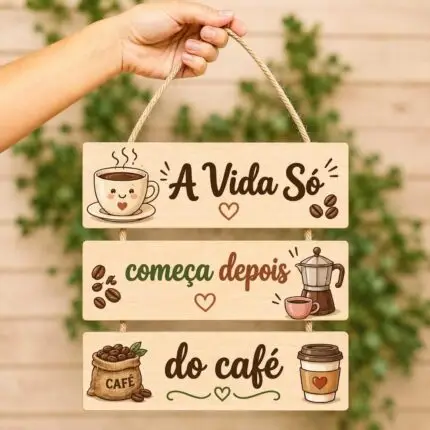 Placa 3 Partes - a Vida começa