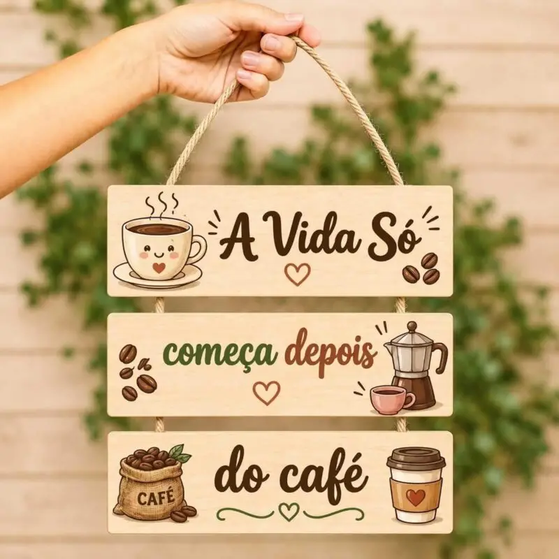 Placa 3 Partes - a Vida começa
