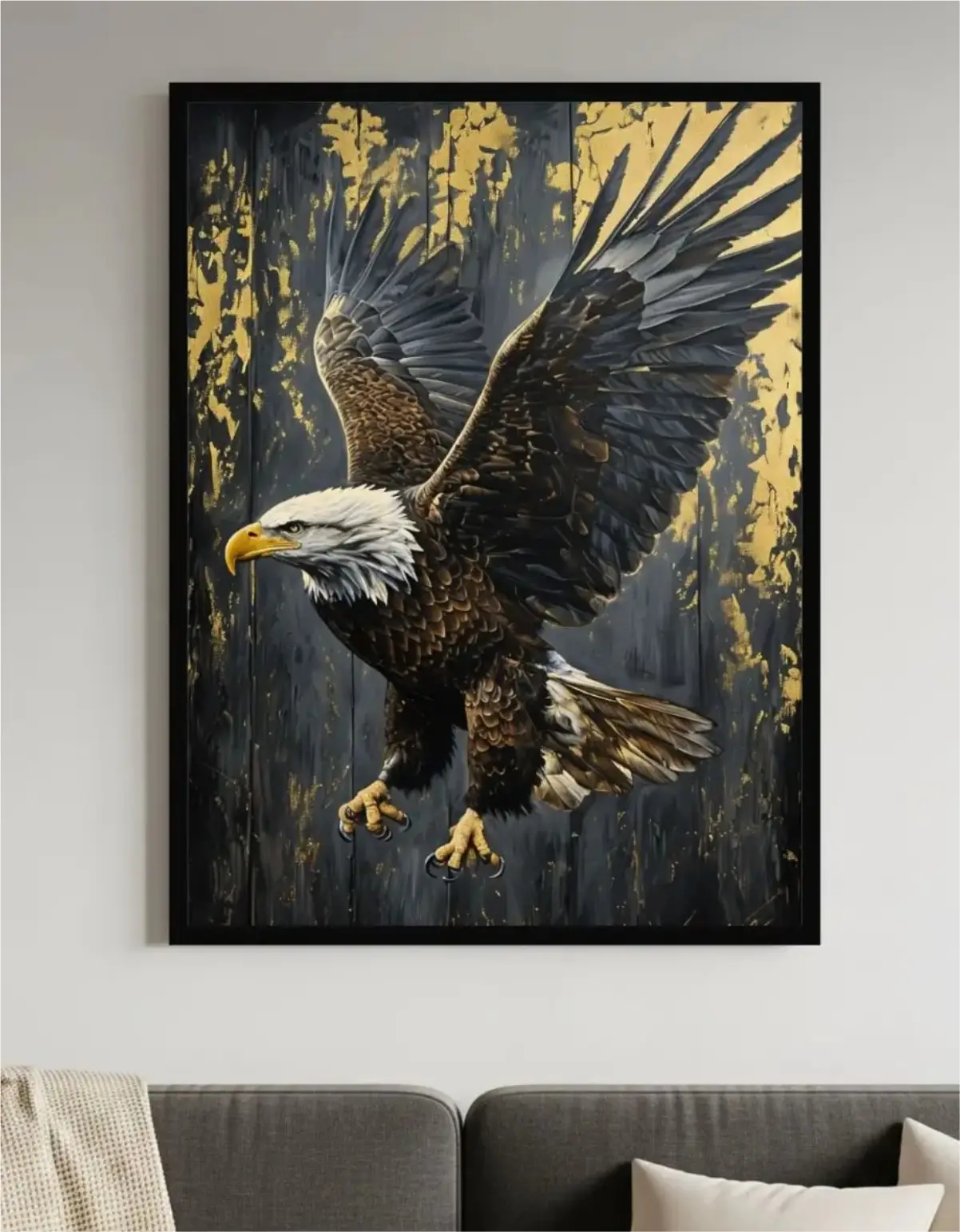 Quadro Decorativo - Águia - Imagem 1