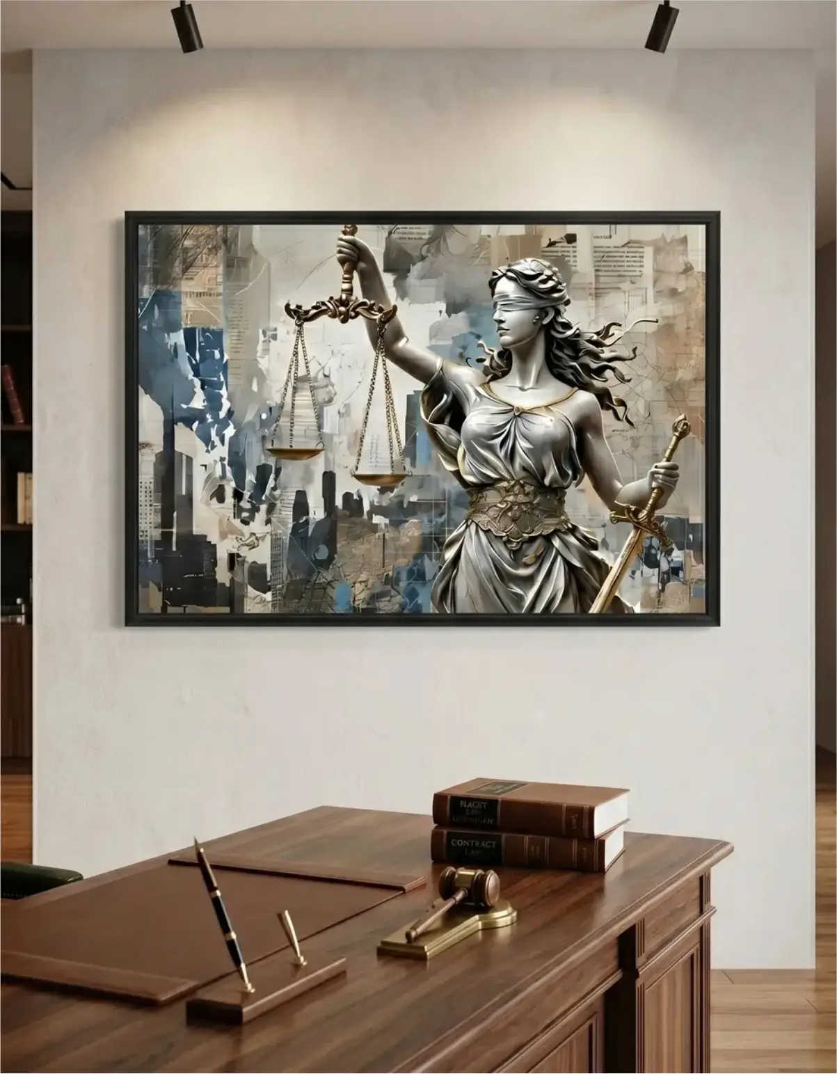 Quadro Decorativo - Themis Advocacia - Imagem 1