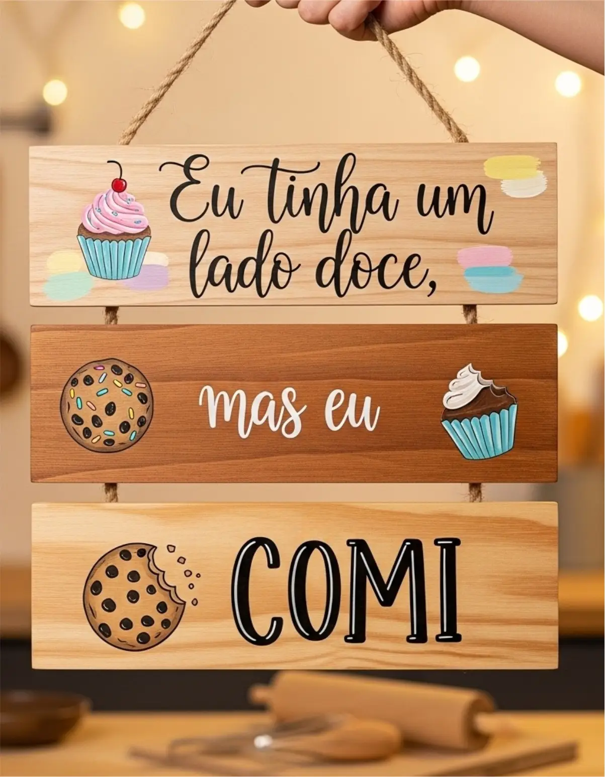 TKS-016 Placa 3 Partes - Eu tinha um lado doce - Imagem 1
