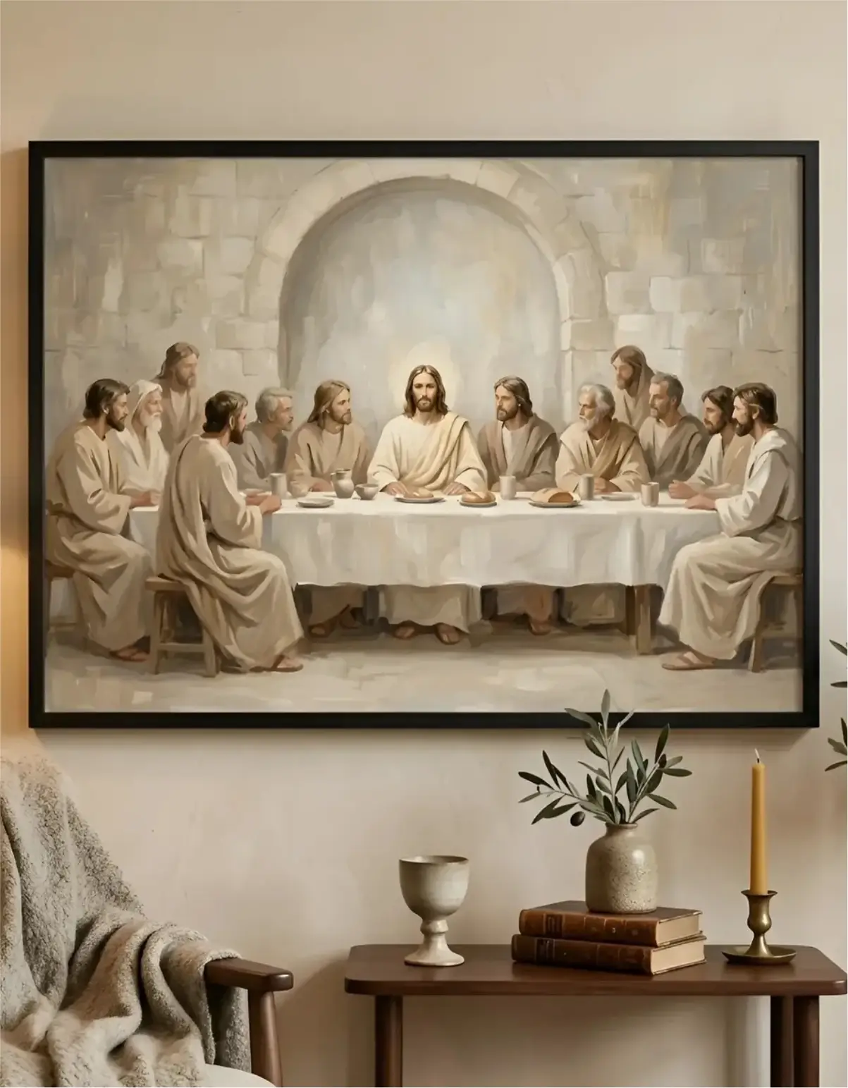 Quadro Decorativo - Santa Ceia - Imagem 1