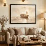 Quadro Decorativo - Jesus no Barco