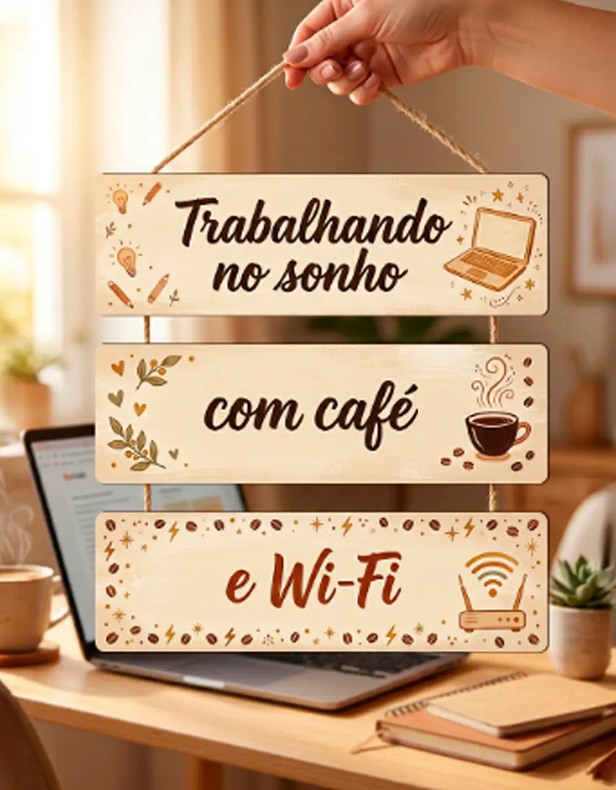 WV07 Placa 3 Partes - Trabalhando no sonho - Imagem 1