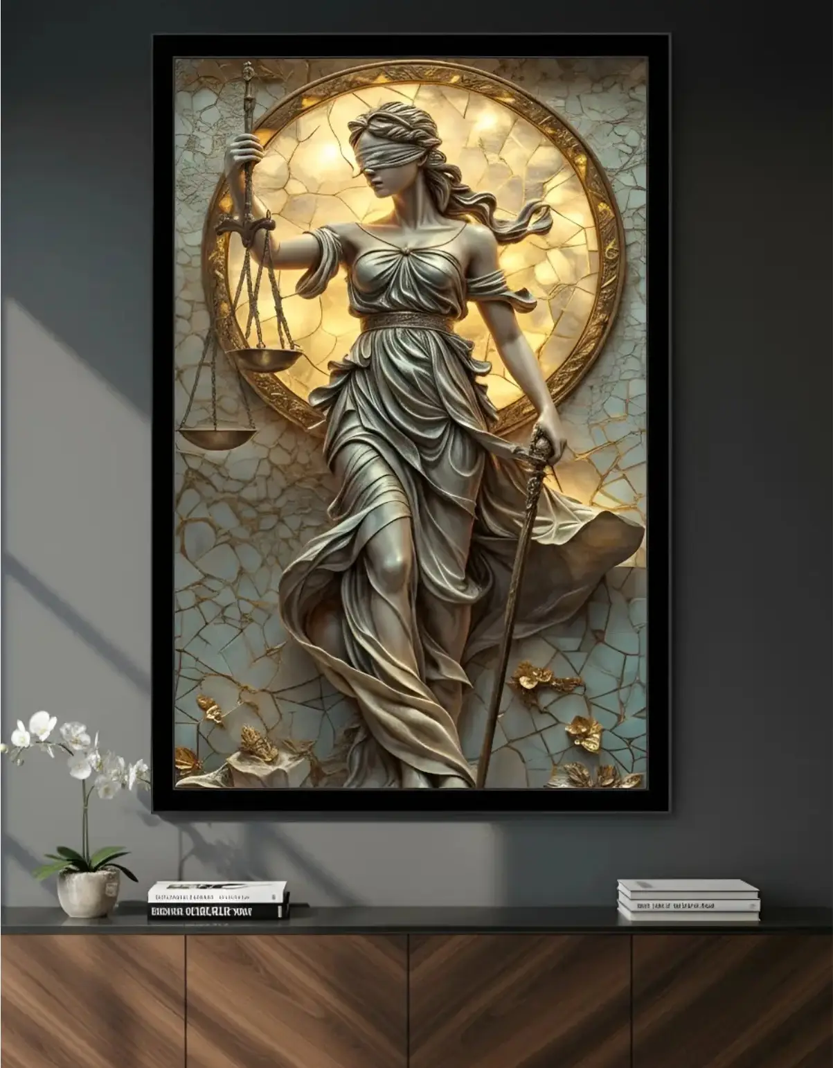 Quadro Decorativo - Themis Direito - Imagem 1