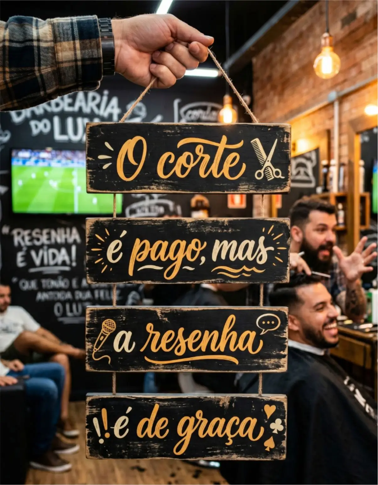 Placa 4 Partes - O corte é pago - Imagem 1