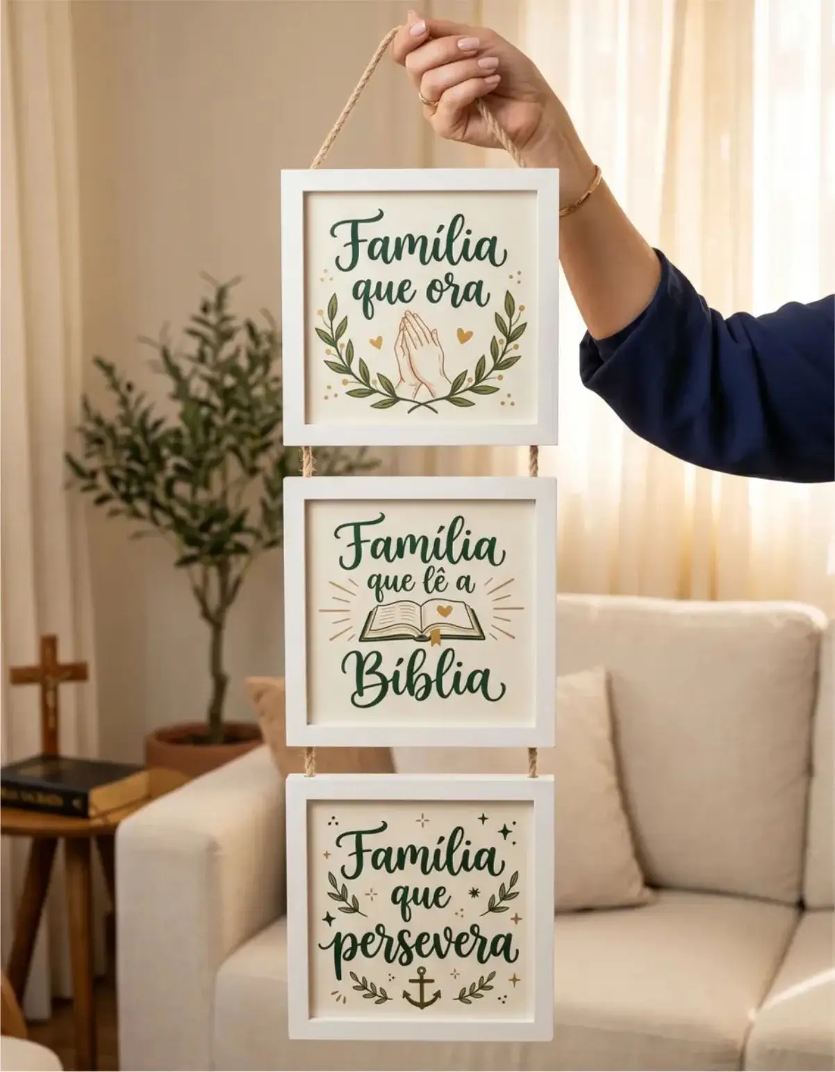 Trio Cordinha - Familia que Ora - Imagem 1
