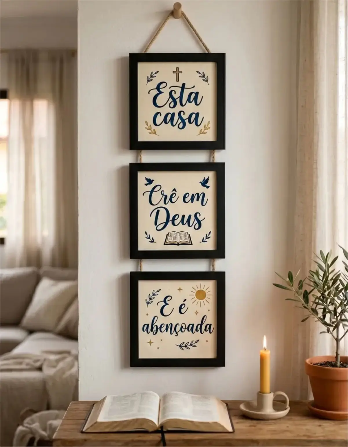 Trio Cordinhas - Esta casa cre em Deus - Imagem 1