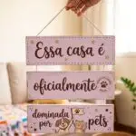 Placa 3 Partes - Dominada por Pets