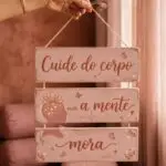 Placa 3 Partes - Cuide do Corpo