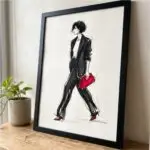 Quadro Decorativo - moda paris