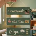 Placa 3 Partes - o Inconsciente não tira folga