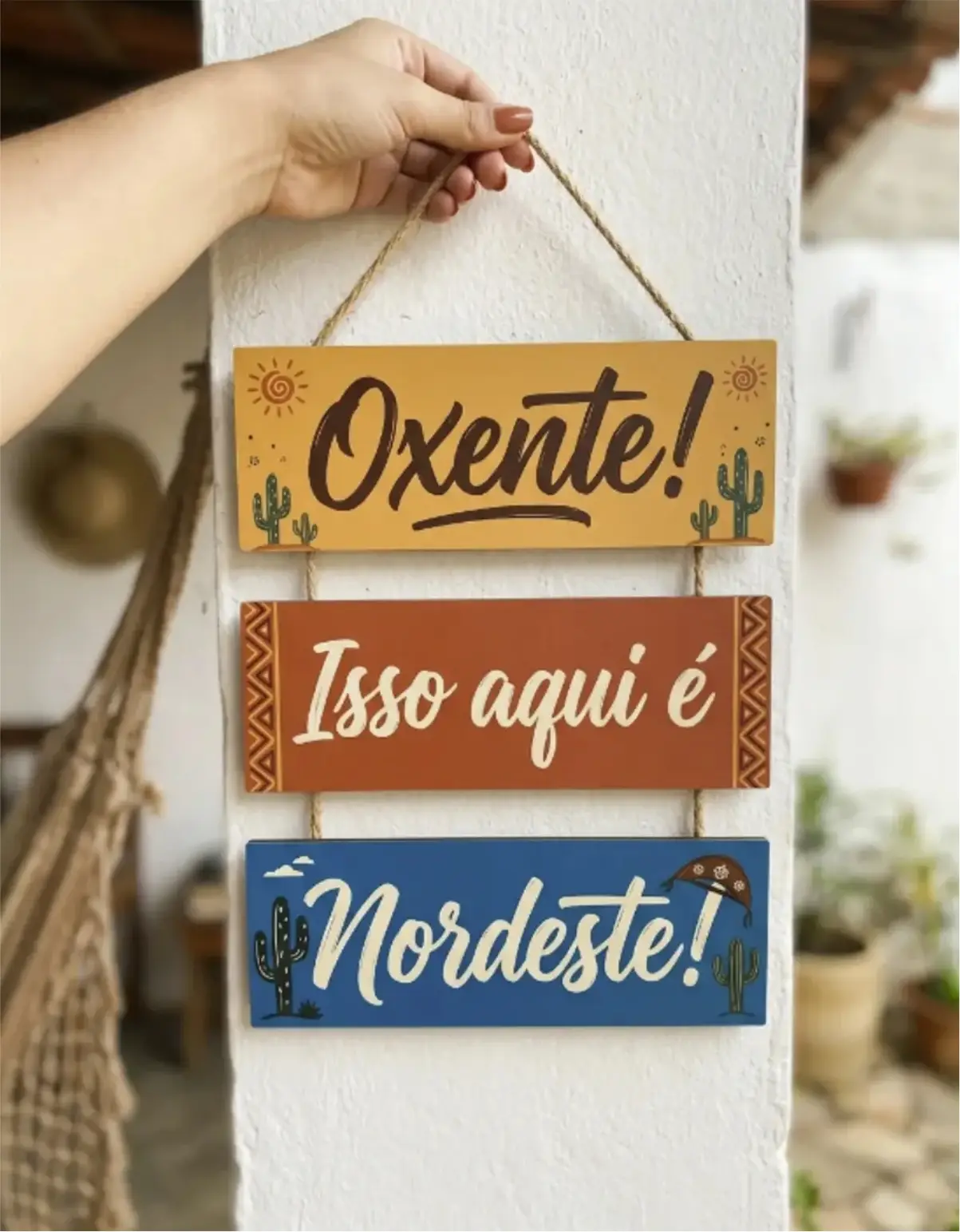 Placa 3 Partes - Isso aqui é nordeste - Imagem 1