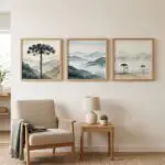 Kit 3 Quadro 20x20 - Trio araucária