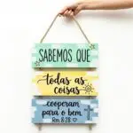 Placa 3 Partes - Todas as coisas