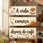 Placa 3 Partes - A vida começa