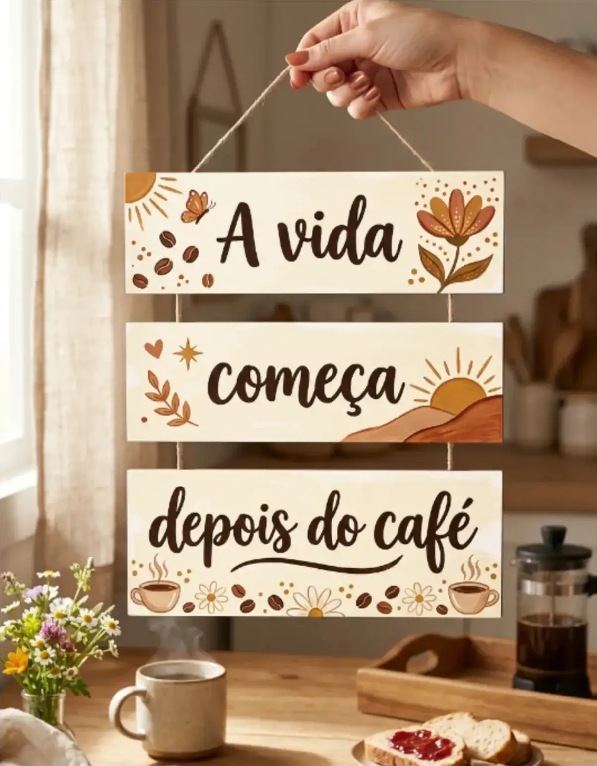 Placa 3 Partes - A vida começa - Imagem 1