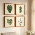 Kit 4 Quadro 20x20 - Costela de Adão
