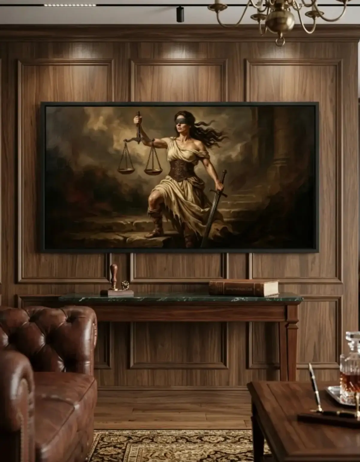 Quadro Decorativo Santa Ceia - Thêmis Pintura - Imagem 1