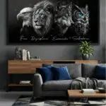 Quadro Decorativo Santa Ceia - Foco Disciplina Execução Disciplina