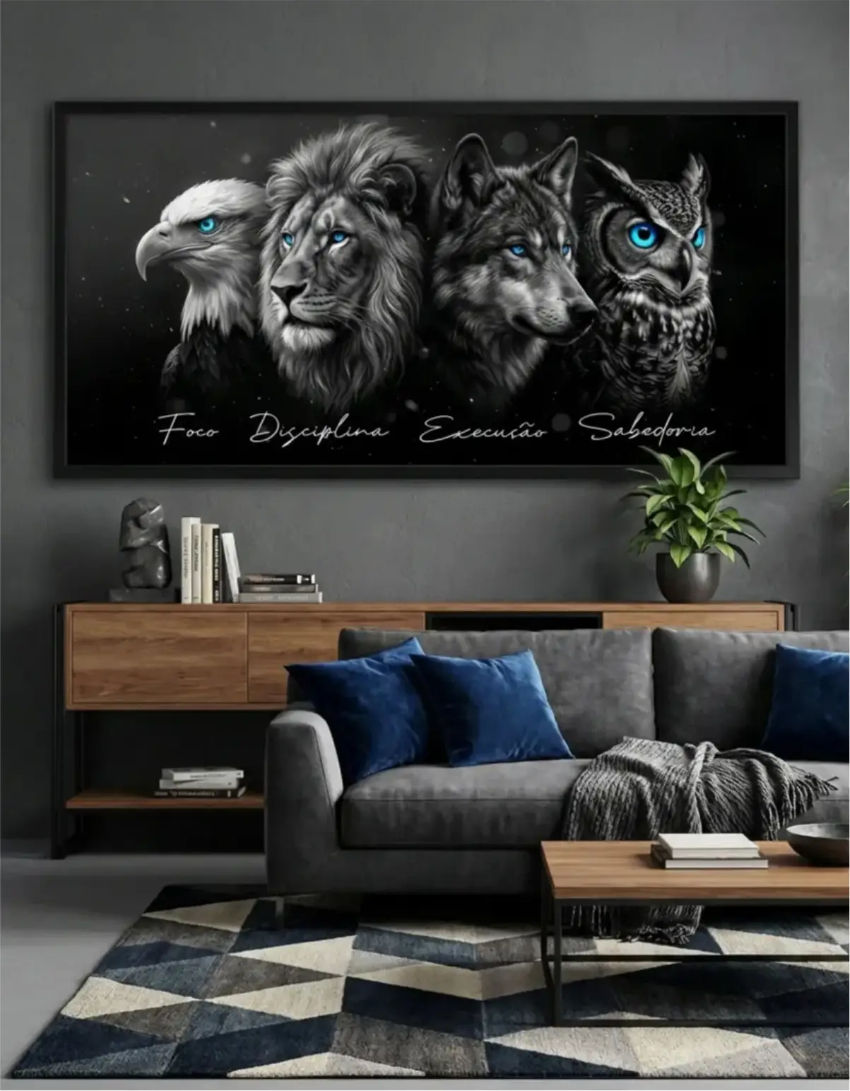 Quadro Decorativo Santa Ceia - Foco Disciplina Execução Disciplina - Imagem 1